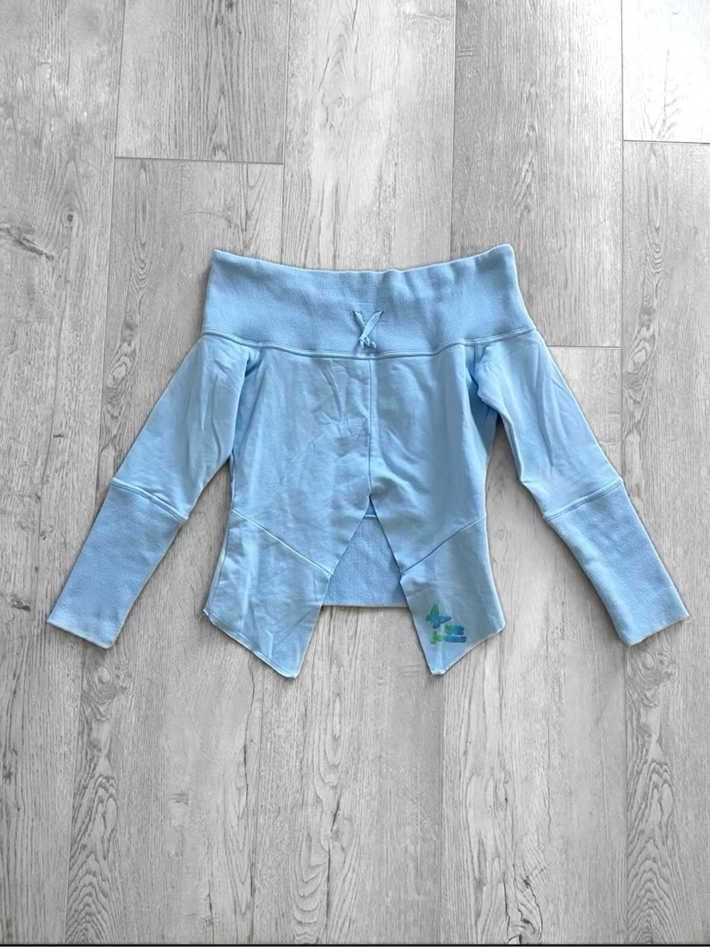 Urban Behaviour | Baby Blue Off-Shoulder Top